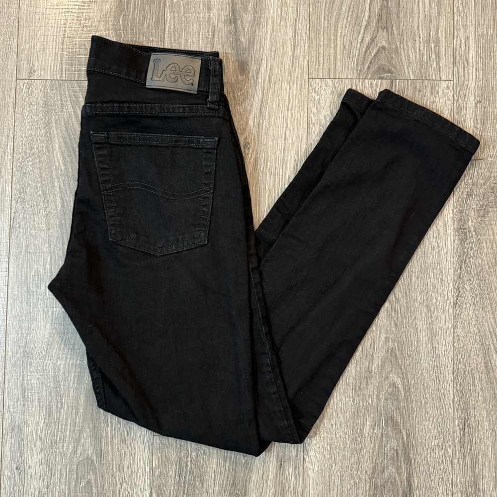 LEE BLACK JEANS - MENS 28x30